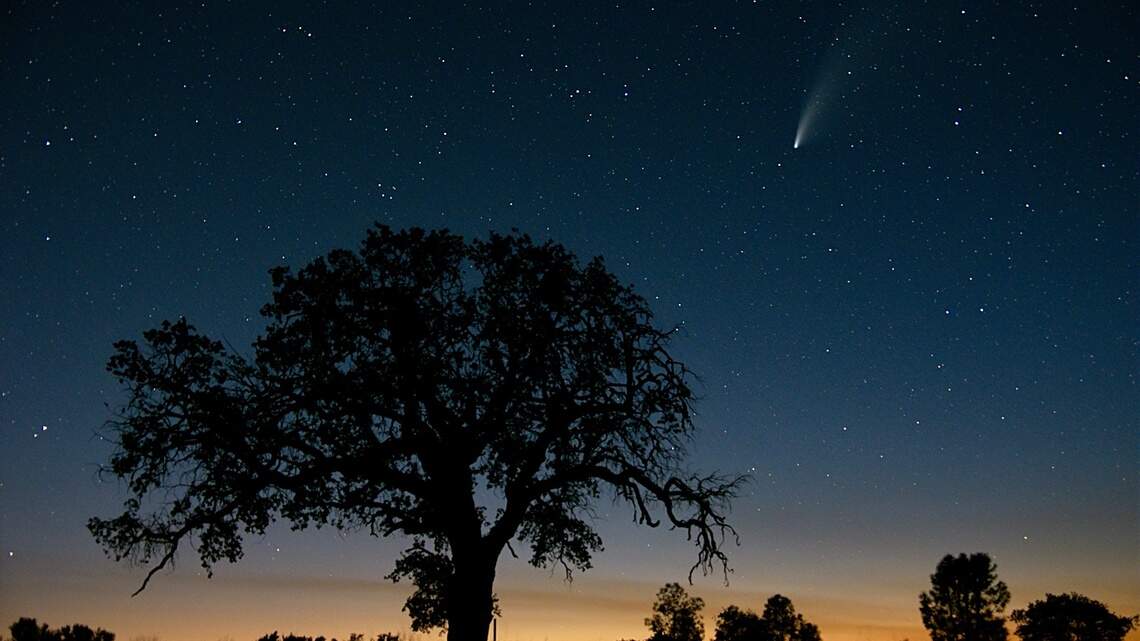 This newly discovered comet will fly over Idaho, Washington